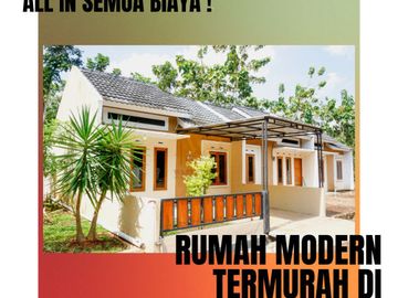 RUMAH TERMURAH DI WONOSARI ! DESAIN MODERN MASA KINI !