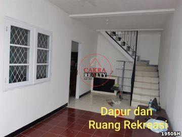 Rumah Dempet Dua Luas Tanah 180 SHM Murah, 1950 SH