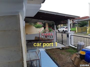 Rumah Dempet Dua Luas Tanah 180 SHM Murah, 1950 SH