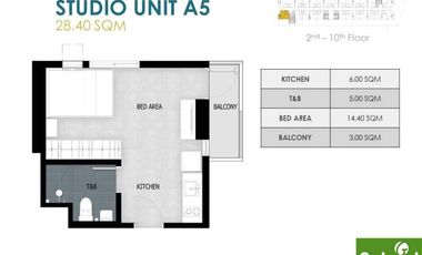 1 Bedroom Condominium for Sale in Cebu City