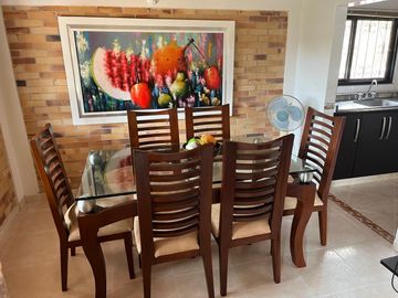 Venta de Casa Campestre vía a la Mesa de Los Santos - C.R. Altamira. Cod V7367