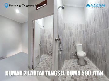 RUMAH 2 LANTAI SKANDINAVIAN HANYA 500 JUTAAN DI PAMULANG