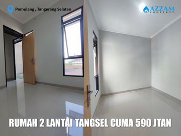RUMAH 2 LANTAI SKANDINAVIAN HANYA 500 JUTAAN DI PAMULANG