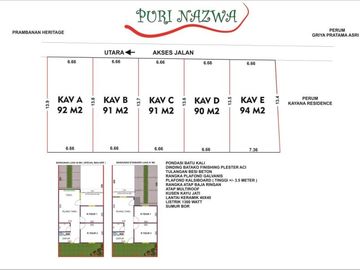 Rumah utara prambanan, harga murah bisa nego