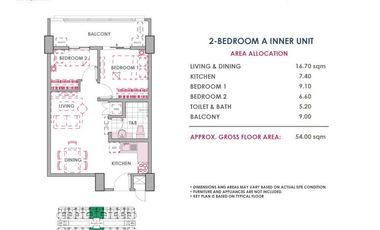 For Sale: 1 Bedroom Condo Unit in Paranaque The Atherton Ready for Occupancy