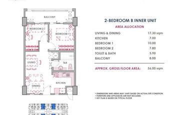 For Sale: 1 Bedroom Condo Unit in Paranaque The Atherton Ready for Occupancy
