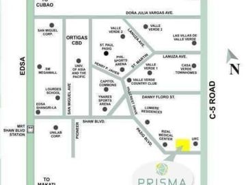 1 Bedroom Condo near Capitol Commons Prisma Residences Pasig