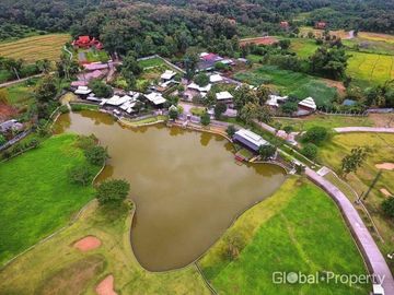 Land with restaurant and guest house for sale