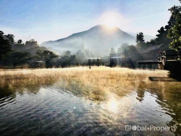 Land with restaurant and guest house for sale