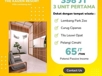 jual rumah villa lembang bandung cocok untuk bisnis villa