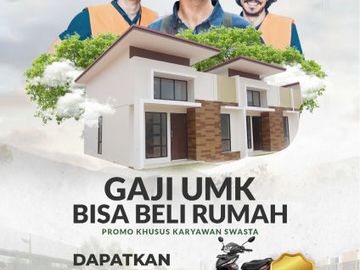 GAJI UMK BISA BELI RUMAH | GRATIS SURAT & MOTOR TANPA UNDI