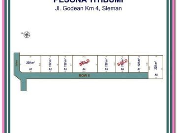 Menguntungkan: Kavling Standar Perumahan, Area Jalan Godean