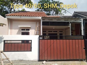 Rumah mewah,modern, SHM,carport, loksi Depok