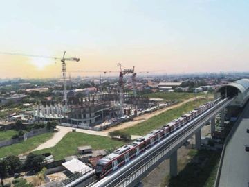 Apartemen di ciracas jakarta timur Terkoneksi Langsung Dengan Stasiun LRT