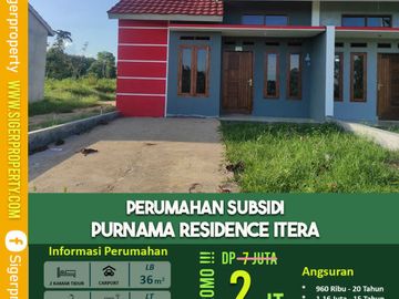 Rumah subsidi angsuran free 3 kali dan free notaris