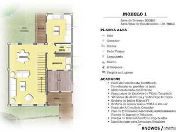 VENTA CASA DUPLEX MODERNOS ACABADOS URB. LAGO DE CAPEIRA  (JLR)