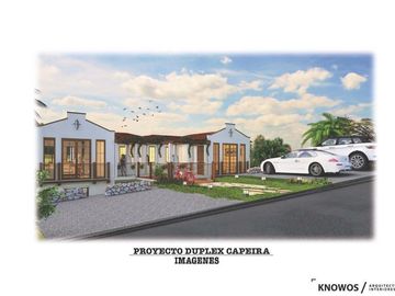 VENTA CASA DUPLEX MODERNOS ACABADOS URB. LAGO DE CAPEIRA  (JLR)