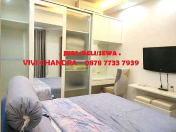 DISEWAKAN - 2+1 BR Royal Mediterania Garden Full Furnish