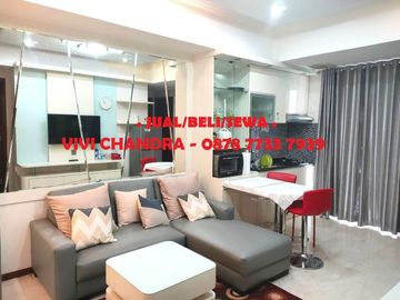 DISEWAKAN - 2+1 BR Royal Mediterania Garden Full Furnish