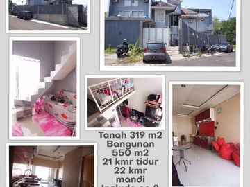 Rumah kost dekat kampus UNMER dijual di puncak dieng kota Malang
