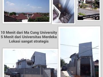 Rumah kost dekat kampus UNMER dijual di puncak dieng kota Malang