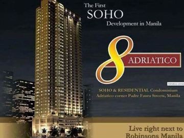 2BR Unit for sale in Manila near PGH, U.P, lrt1, Robinsons Manila Ocean Park, Roxas Blvrd