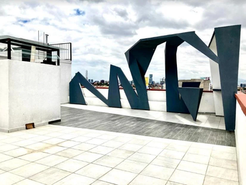 Venta Penthouse Nuevo 3rec 2baños 2est. Eje Central Algarín Cuauhtémoc Centro