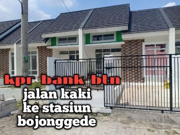 Rumah keren ready stock jalan kaki ke stasiun bojonggede