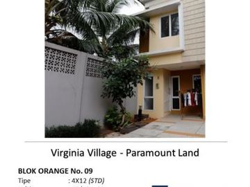 Cluster Virginia Village Orange @Paramount Land Harga Menarik di Tangerang