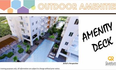 STUDIO WITH BALCONY FOR SALE BESIDE ARELLANO HIGH SCHOOL