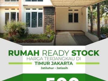 Rumah Minimalis Asri Ready Stok di Jatiasih, Bekasi