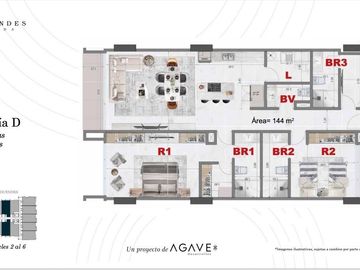Venta departamento  en Calzada del Valle, entrega 34 meses “Super proyecto “