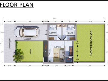 Rumah Minimalis Type 36/122 Hanya 10 Menit ke Candi Plaosan