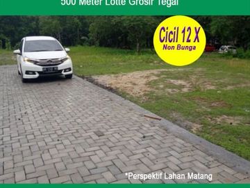Kapling Dekat Exit Tol Adiwerna Sertipikat SHM
