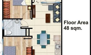 2BR unit for Sale in Sea Residences Tower 1, Bay City, Pasay