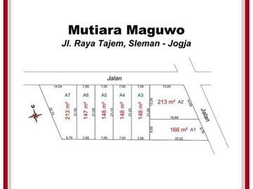 Angsuran Tanpa Bunga: Tanah Dijual Dekat Stadion Maguwoharjo⁣