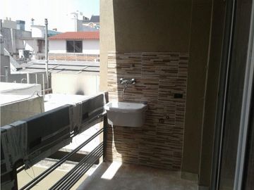 Espectacular Dto.3 amb.,A estrenar,de categoria-Contrafrente-Amplia cocina independiente-Lavadero-Balcon