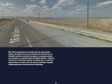 Atención Inversionistas/Terreno en venta en Hidalgo