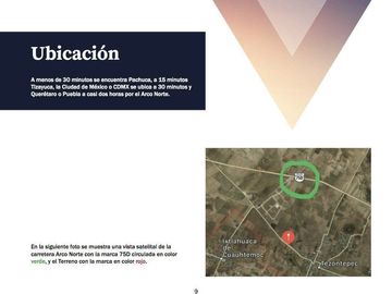 Atención Inversionistas/Terreno en venta en Hidalgo