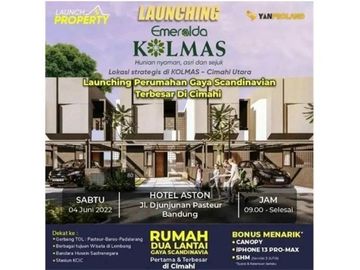Segera Launching Emeralda Kolmas Cimahi Utara Harga Promo Murah