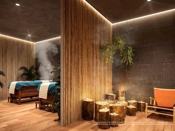 Departamento · Huayacán · Preventa · Estudio · Amenidades · Origin By Wolf
