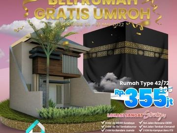 Harga Terjangkau, Call 0821-3993----- Rumah Sidoarjo Gedangan 355 Juta Diamond Village Juanda