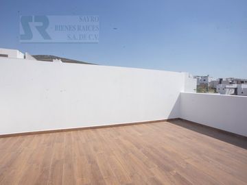 Casa Jardín trasero con terraza en Zibatá, Santiago de Querétaro Centro