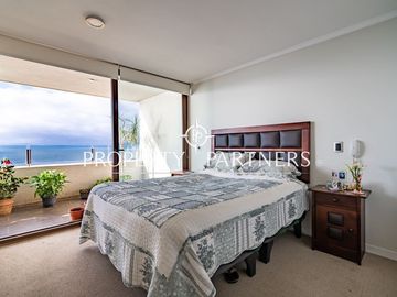Departamento con preciosa vista, amoblado, primera línea, piso 22