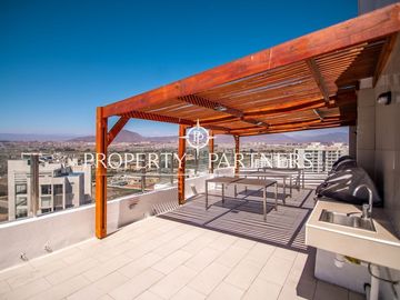 Departamento con preciosa vista, amoblado, primera línea, piso 22