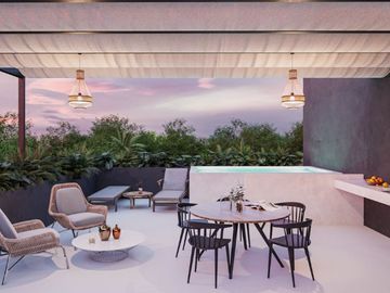Departamento en venta Mérida Yucatán, Malta Temozón Norte