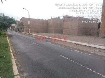 Venta De Terreno En Santa María – 2Da Etapa, Carabayllo