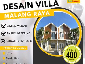 Promo Rumah Villa Murah di Grand Sekar dekat Kampus dan Kota Batu