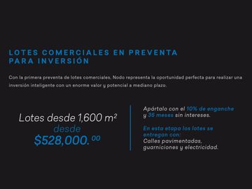 LOTE PARA USO LOGISTICO, COMERCIAL E INDUSTRIAL