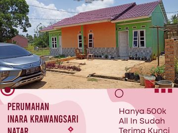 Rumah subsidi angsuran free 3 kali dan free notaris